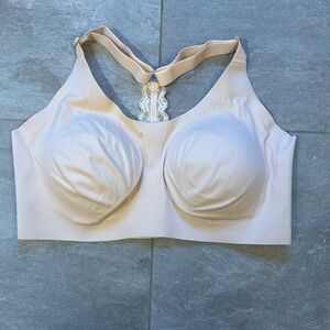 NWOT Knix Lace Racerback Pale Pink Bra